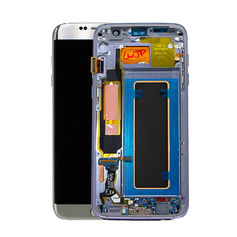 AMOLED Display For Samsung S7 Edge SM-G935F LCD Replacement Silver