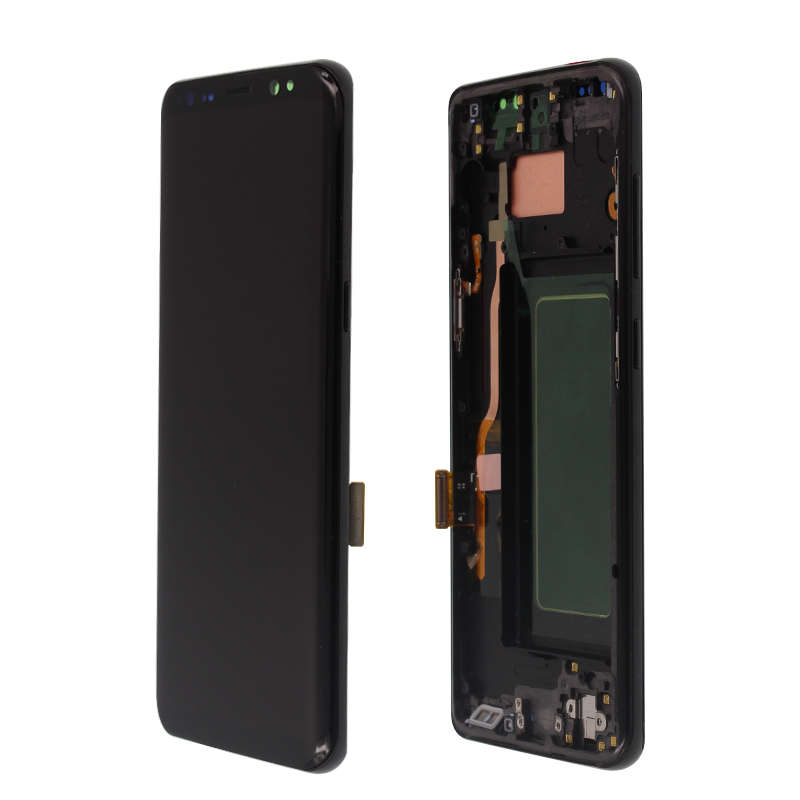 AMOLED LCD Display For Samsung S8 SM-G950F LCD Replacement Black