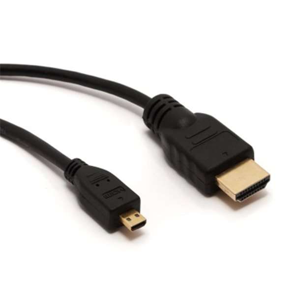 1.8m High Speed HDMI TO Micro HDMI Cable For TV/Decorder/Game Console