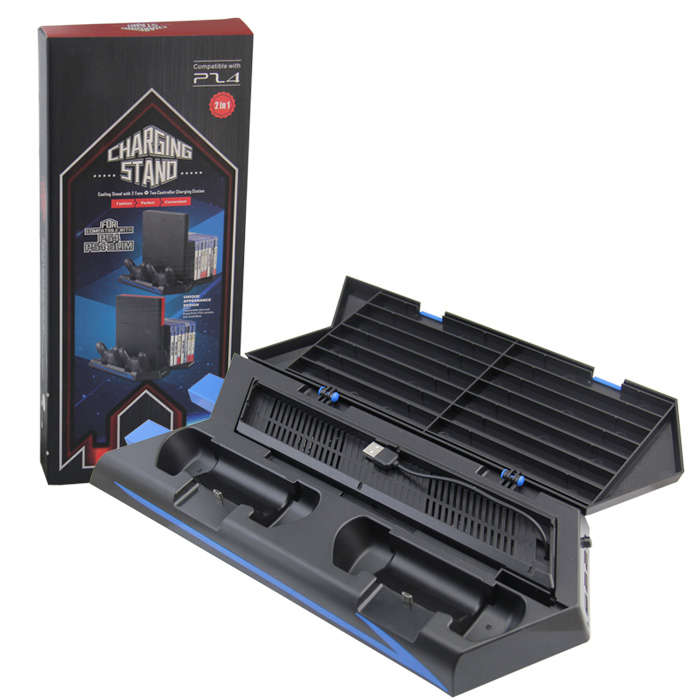 Ps4 Slim 2 In 1 Multi-Function Stand