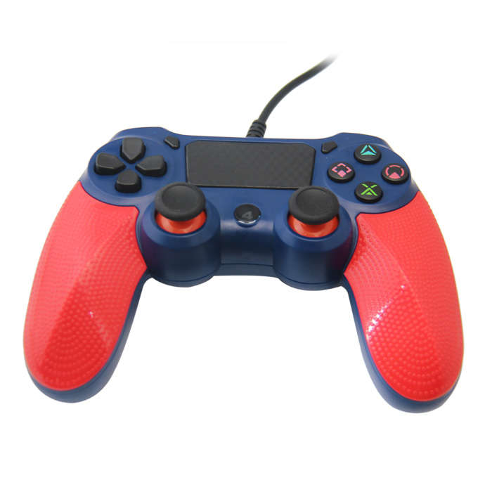 Wired Game Controller - Orange+Blue For PlayStation 4 PS4
