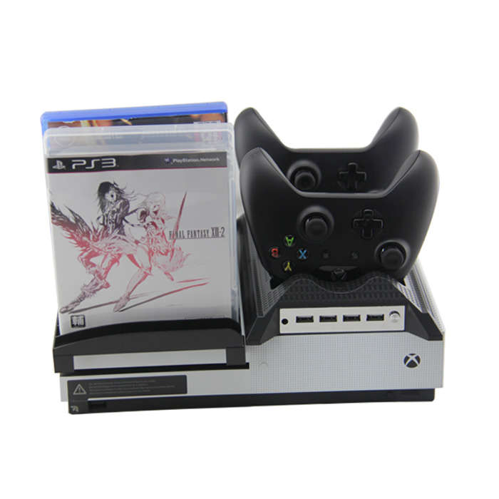 ROKY Xbox One Slim 5In1 Charging Station With Cooling Fan