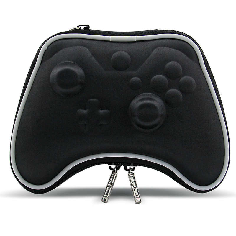 Shockproof Pocket Case Bag for Microsoft Xbox One Wireless Controller Black