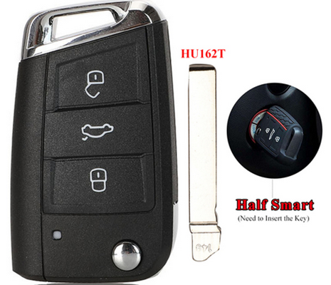 Volkswagen Golf Mk 7 Volkswagen Touran 3 Button Car Remote and Chi