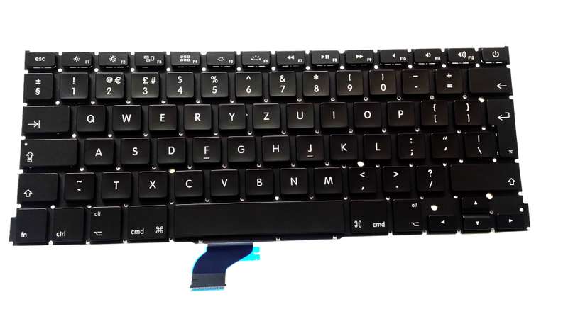 Replacement Laptop Keyboard For MacBook Pro Retina ''13 inch'' A1502 Late 2013(UK)