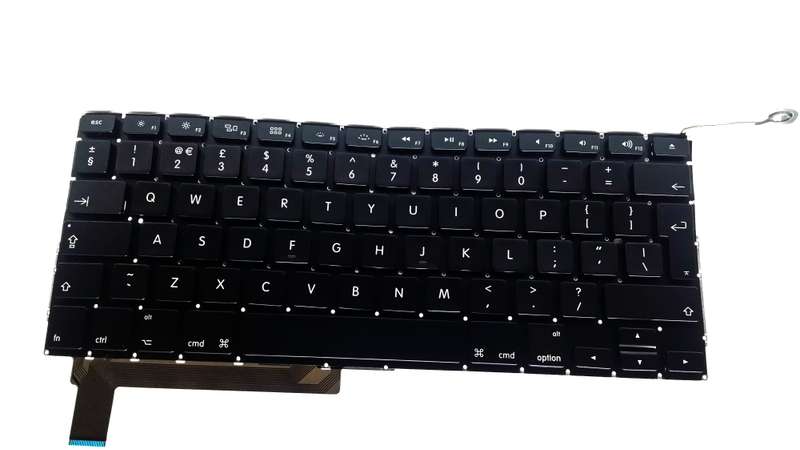 Replacement Laptop Keyboard For Macbook Pro ''15 inch ''A1286 Late 2008 -Early 2009(uk)