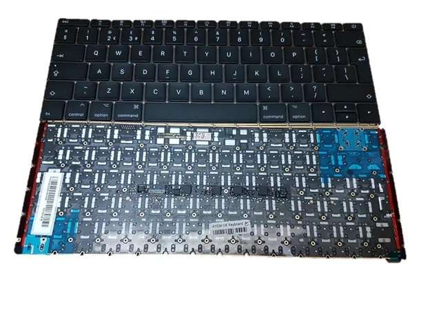Replacement Laptop  Keyboard for Apple MacBook 12" inch  Retina A1534 Early 2016-Mid 2017 UK layout