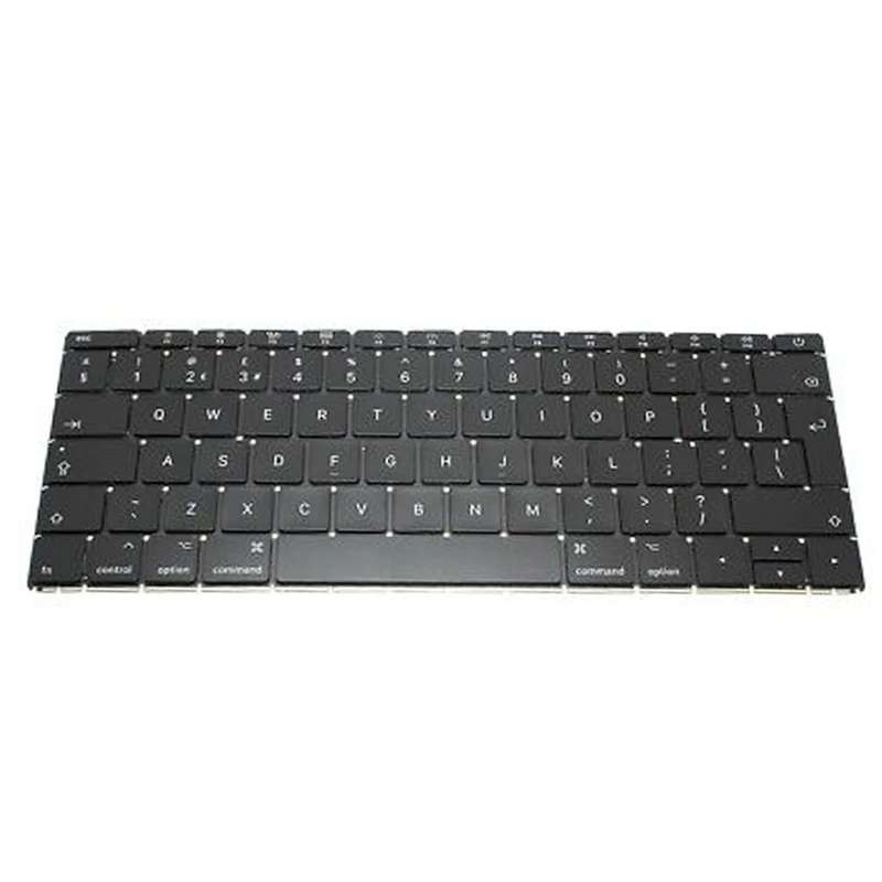 Replacement Laptop  Keyboard for Apple MacBook 12" inch  Retina A1534 Early 2016-Mid 2017 UK layout