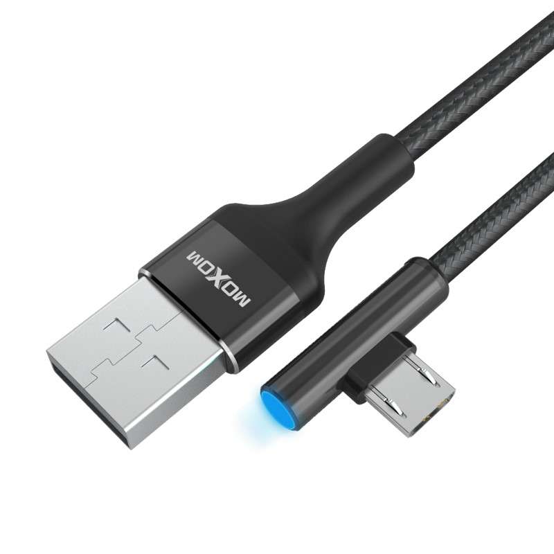 CC-70 Moxom Micro USB Game Cable For Mobile Phone - Black