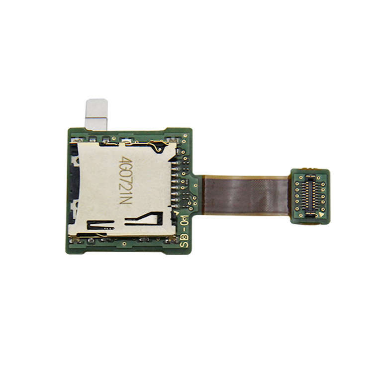 Memory Card Socket Connector Board With Flex Cable Parts For New Nintendo 3Ds