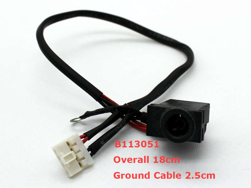 DC Power Charging Jack For Samsung NP R518 R519 R520 R522  With Cable