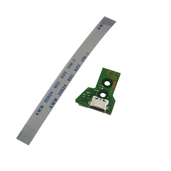 12Pin Connector Charge Board With Cable For PS4 Controller JDS-040