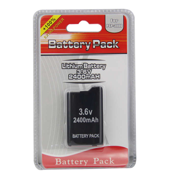 3.6V 2400mAh Battery Pack For PlayStation PSP 2000 Slim/PSP 3000