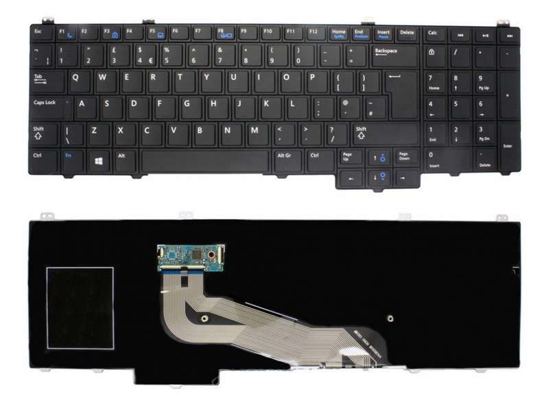 Replacement Backlit Laptop Keyboard For DELL Latitude E5540