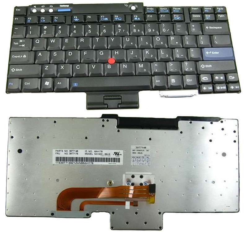 Replacement Laptop Keyboard For T61 R60 T60 42T3241 (MW-89US)