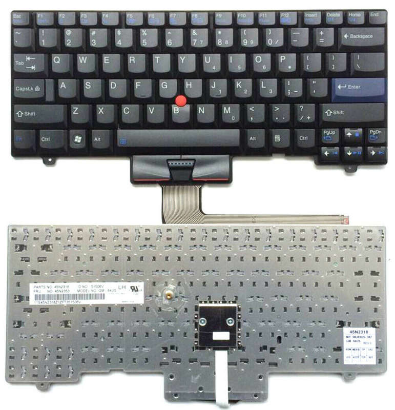 Replacement Laptop Keyboard For Lenovo IBM Thinkpad SL410 45N2353