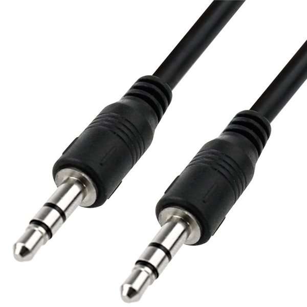 3.5mm AUX Braided M/M Cable Cord for PC/Headphone/Smartphone