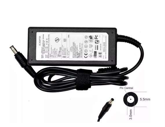Replacement Laptop Charger For Samsung  19V 2.1A 40W 5.5mm X 3.0mm