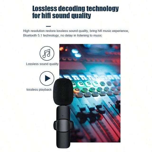 3 IN 1 K35 3.5mm collar/BT speaker Wireless Microphone