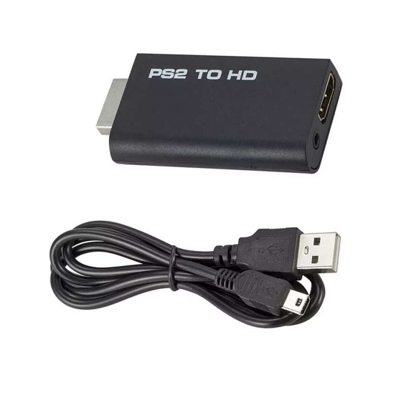 PS2 to HDTV Video Converter With 3.5mm Output