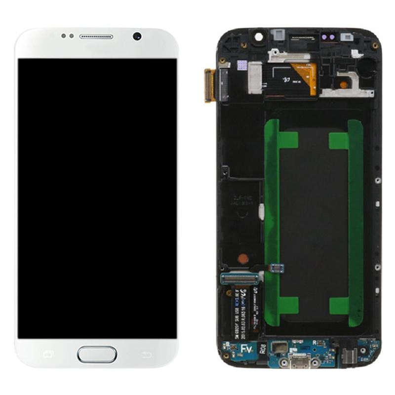 Original A+ Quality LCD Screen and Digitizer Full Assembly for SAMSUNG S6