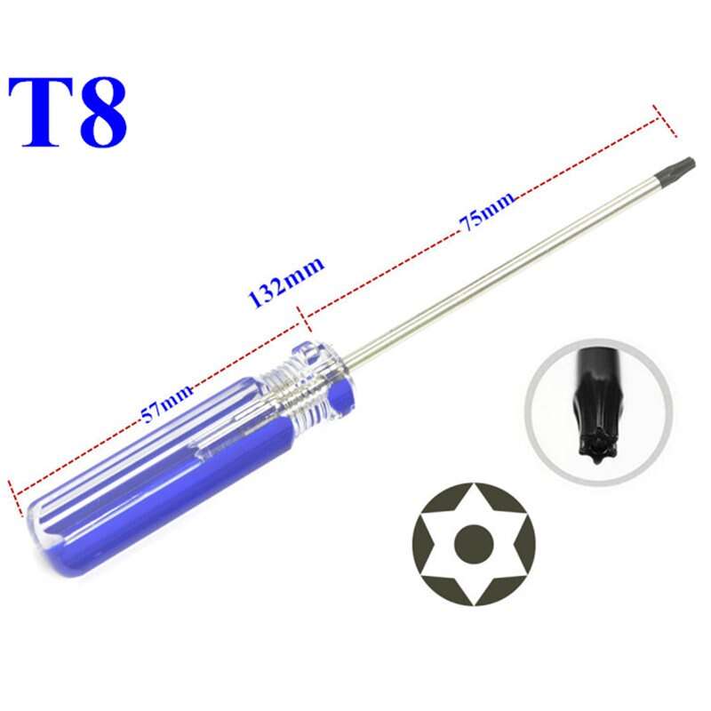 Torx T8 Hole Star Screwdriver Repair Tool For PS4