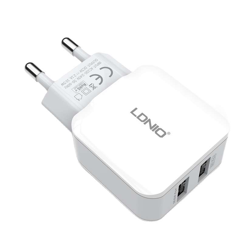 LDNIO Mobile Phone Charger Adapter A2202 2USB (2,4A)