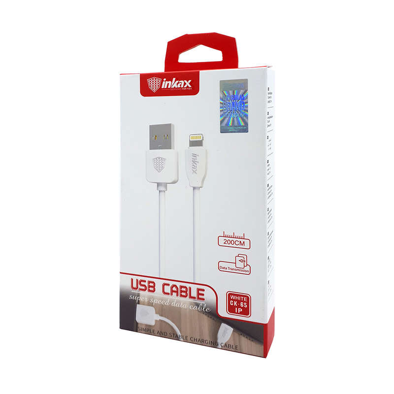 INKAX CK-65 1A 2M USB TO Lightning iPhone Cable