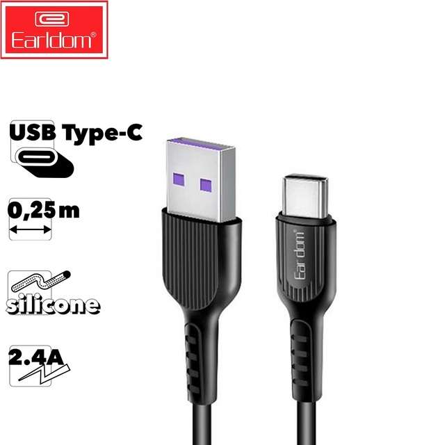 EARLDOM (EC-174) 3A USB TO TYPE C Cable