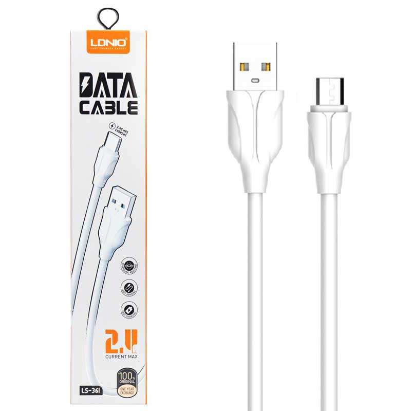 LDNIO SL361 USB TO Micro USB 2.4A 1M Cable