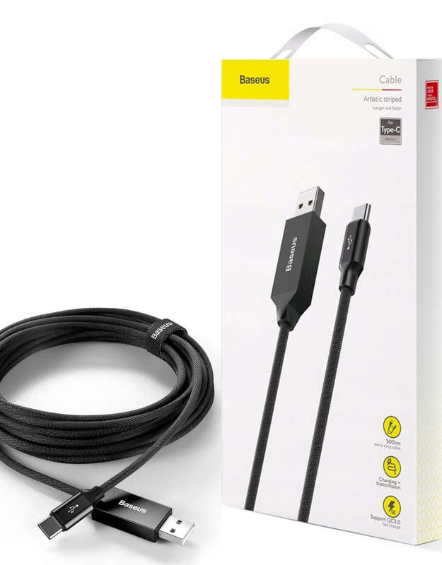 VIAKING SC022 USB TO Micro USB 5M 3A Cable