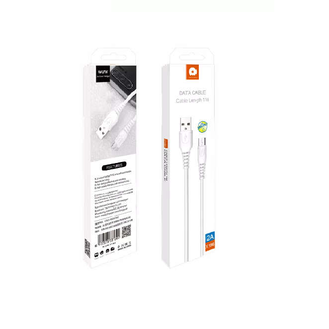 WUW - X166 2A USB TO Micro USB Cable