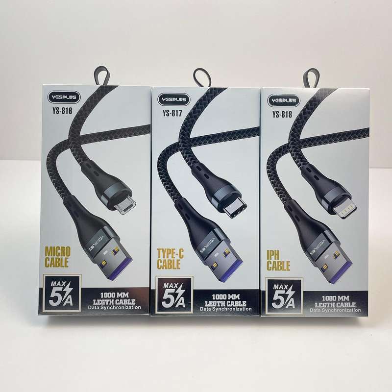 YESPLUS (YS-817) 5A USB TO TYPE C Cable