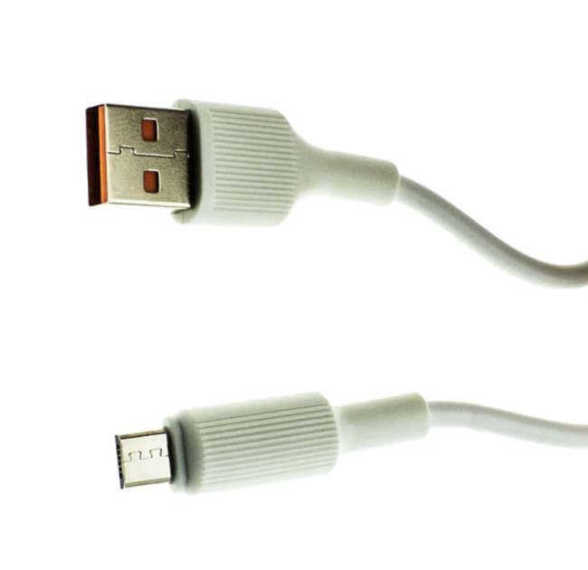 WUW-X118 USB TO Micro USB 2.4A 1M for 2 Cable