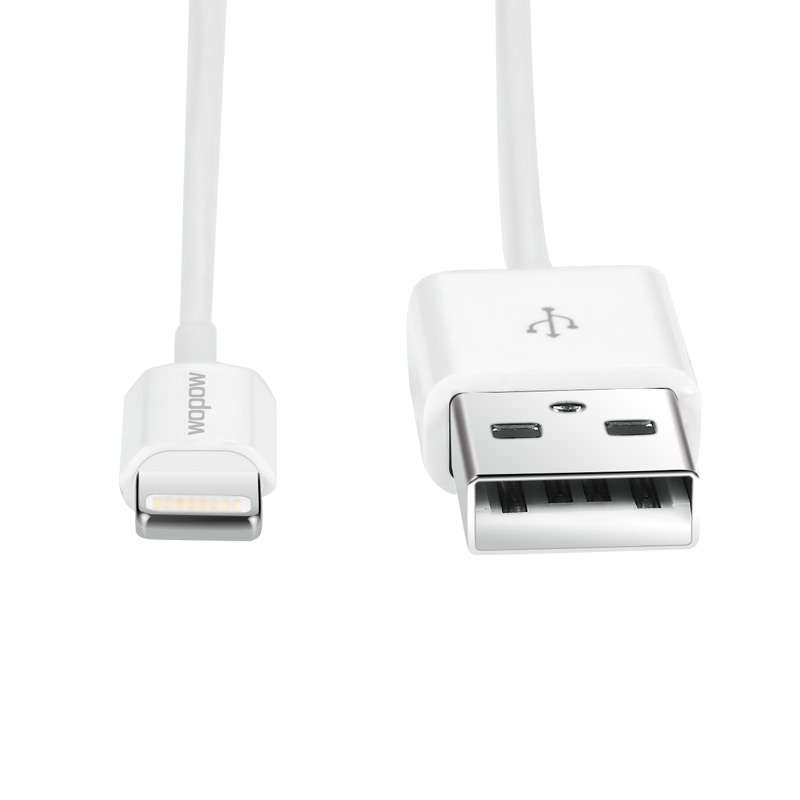 LC505X Wopow Lightning Cable For iPhone 5/5s/6/6s/7/8/X White
