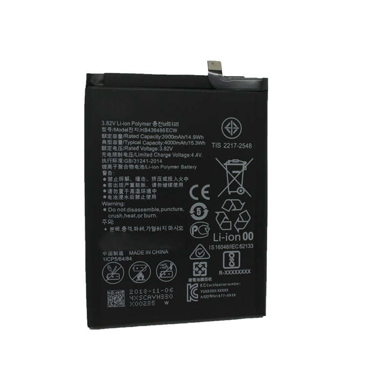 Replacement Battery For Huawei P20 Pro HB436486ECWCCB