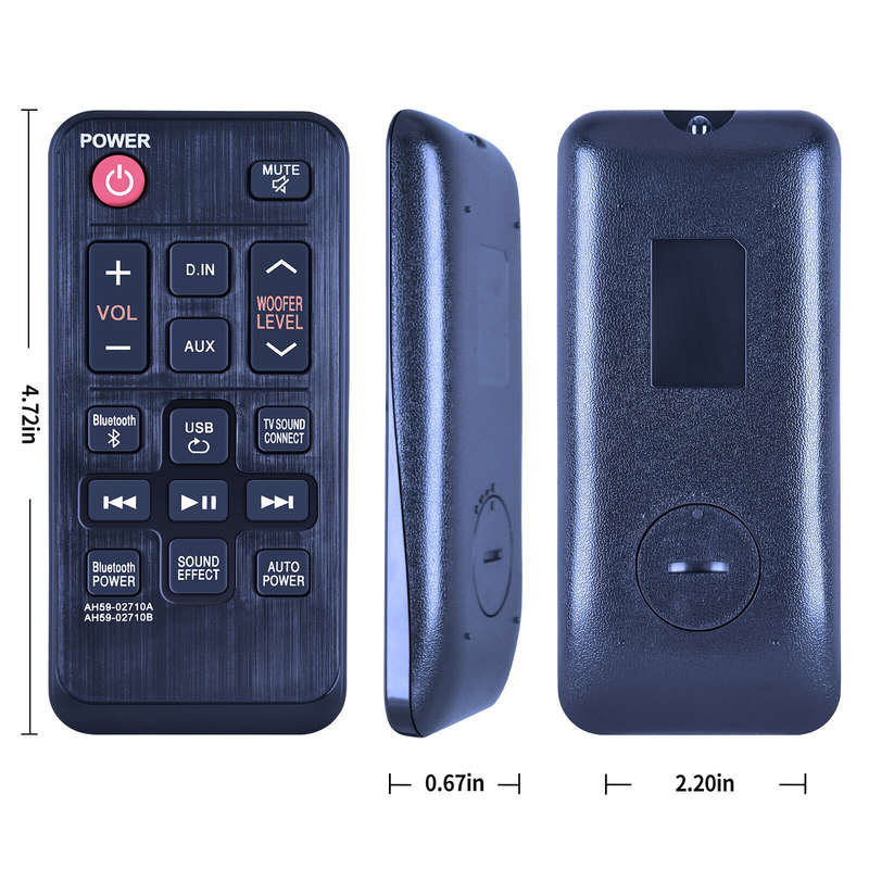 Replacement Remote Control AH59-02710A for Samsung Soundbar HWJ250 HW-J250