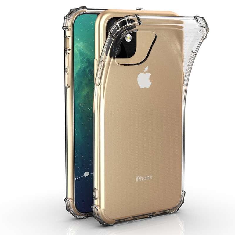 Shockproof Clear For TPU Protective Bumper Back Cover Iphone 11