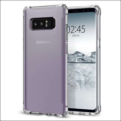 Shockproof Clear For TPU Protective Back Case For Samsung Note-8