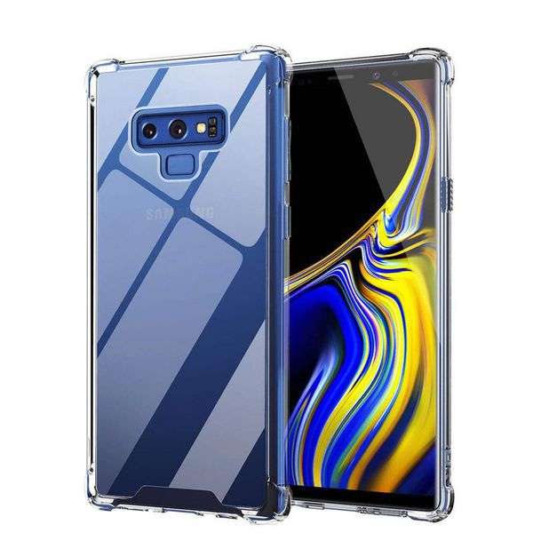 Shockproof Clear For TPU Protective Back Case For Samsung Note-9