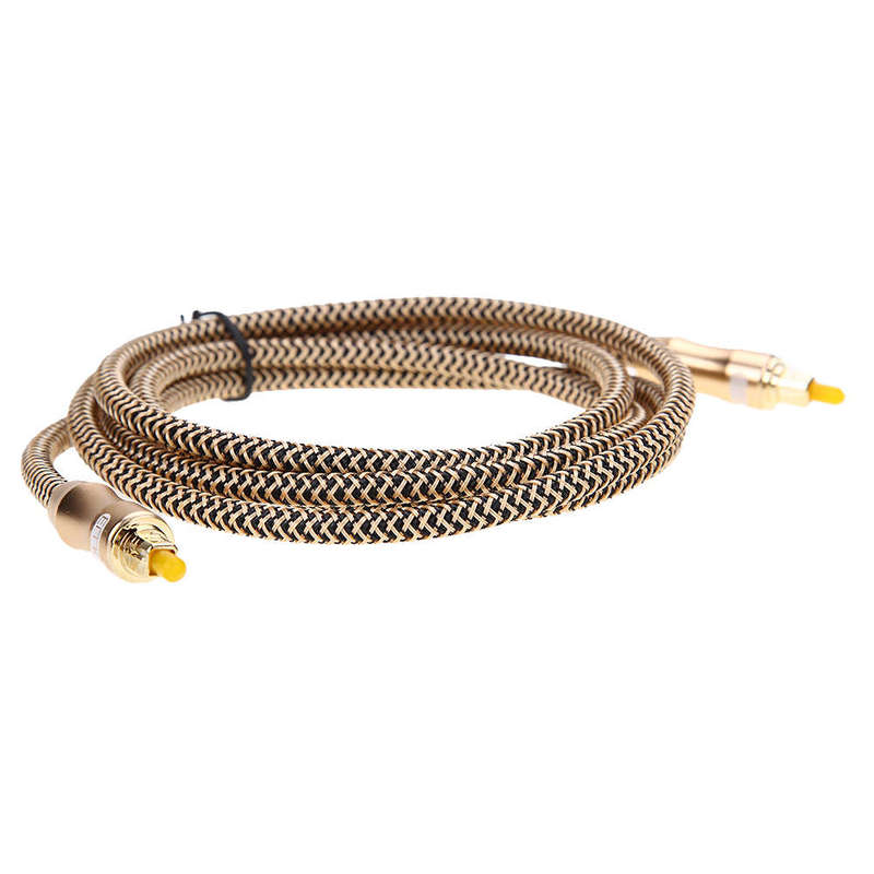 Gold Sync Fibre Optic Cable Male to Male For PS4/Xbox