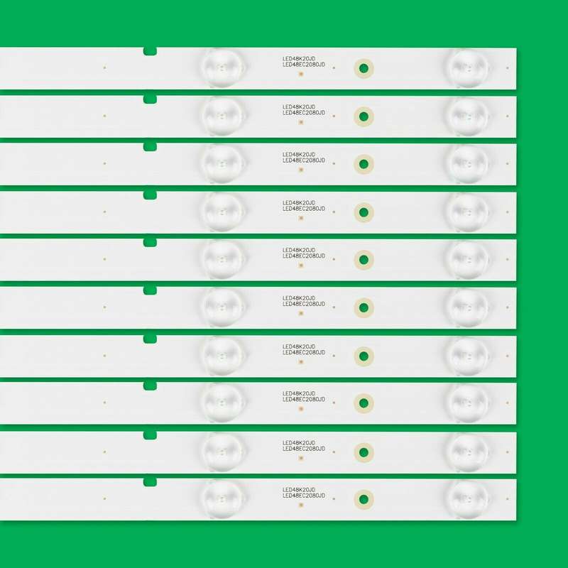Hisense 48 Inch TV Replacement LED Backlight Strips (10 strips, 6 LEDs per strip) 48inch HD480DF-B37