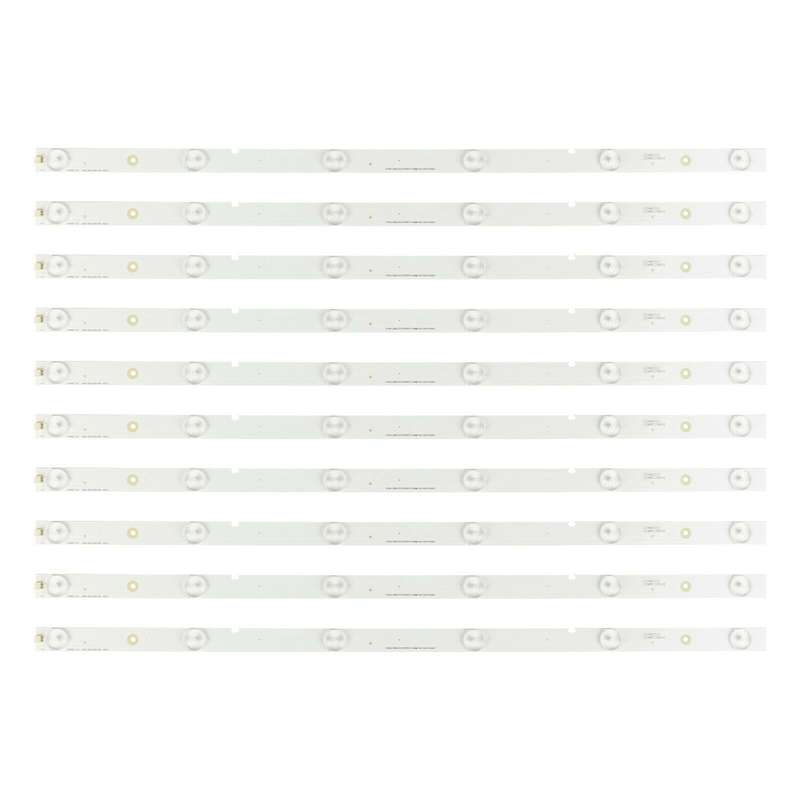 Hisense 48 Inch TV Replacement LED Backlight Strips (10 strips, 6 LEDs per strip) 48inch HD480DF-B37