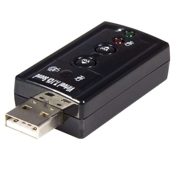 USB Virtual 7.1 Channel Sound Adapter USB-SOUND7