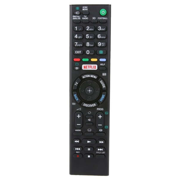RMT-TX100U Replacement Remote Control For Sony Smart TV  KDL-55W800C KDL-75W850C XBR-65X930 LED HD