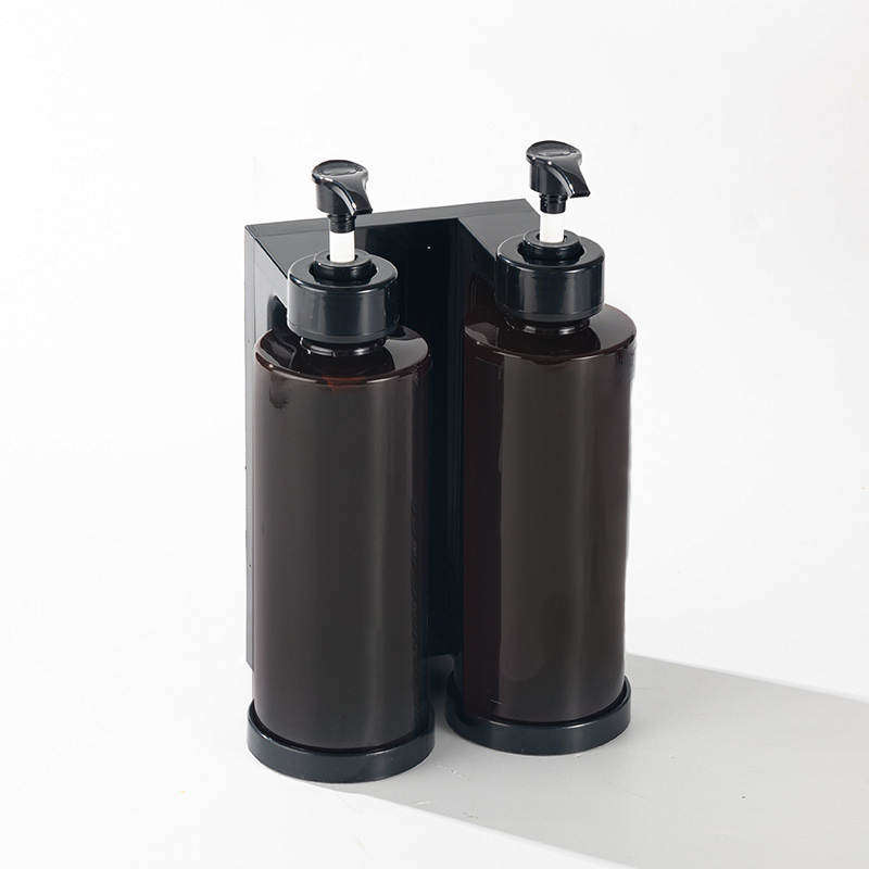 Ewube 300 ML Hotel Liquid Dispenser with Anti-theft Lock Pack of 2
