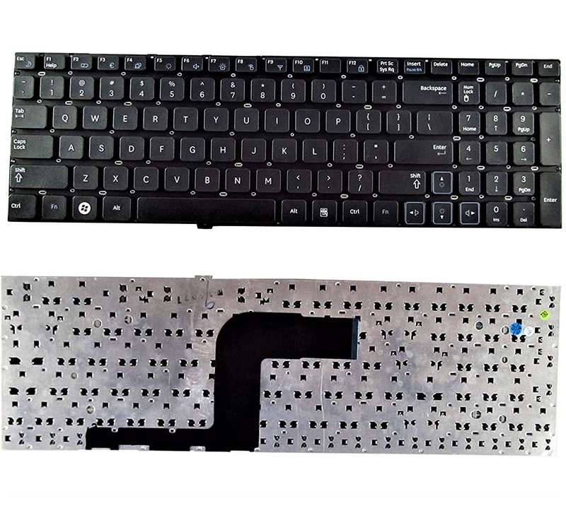 Replacement Laptop Keyboards For Samsung NP-RV511, NP-RV515 US Layout No Frame