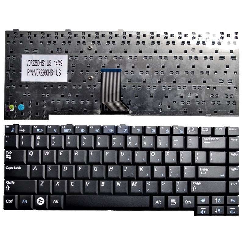 Replacement Laptop Keyboard For Samsung R60 R70 R510 R560 P510 P560
