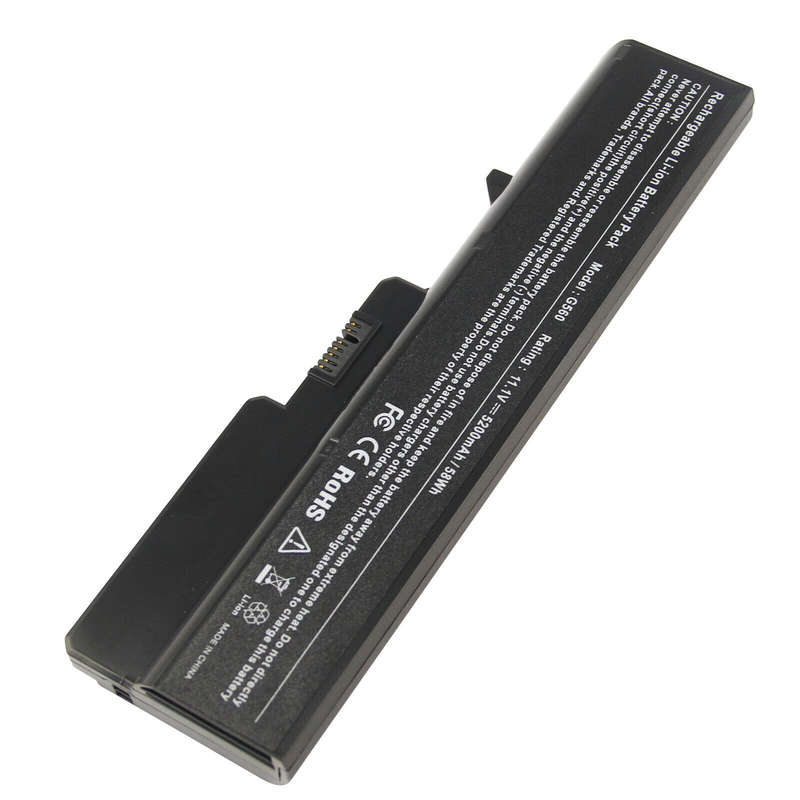 Replacement laptop battery for Lenovo G460 G560 L09M6Y02