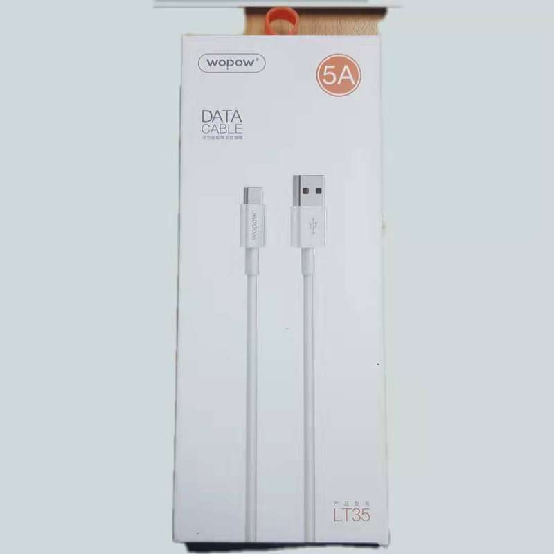 WOPOW LT35 Type-C 5A Quick Charging Cable For Samsung/ Huawei